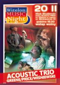 Witelon Music Night plakat reklamujący koncert